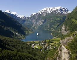 Geiranger arial by Terje Rakke - Nordic life - VisitNorway